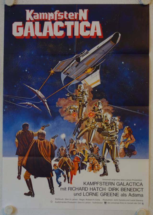 Battlestar Galactica original release german movie poster